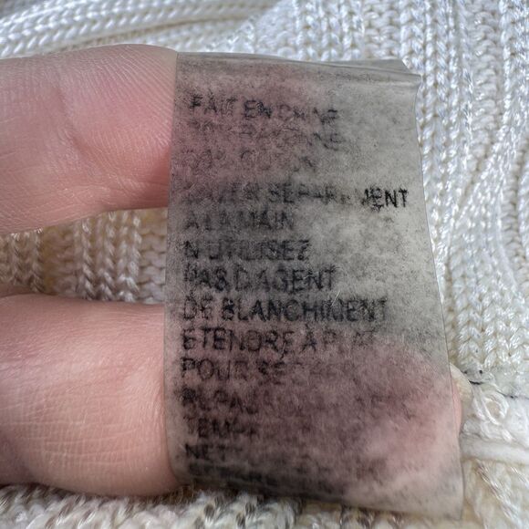 Peter Nygard Cardigan Open Shrug Bolero Ballet Crop Size L Boho Fairy Preppy Y2K - Picture 5 of 6